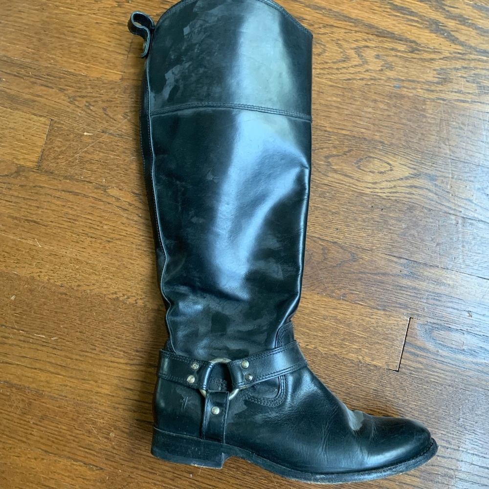 Frye Boots Melissa Harness inside zip size 8